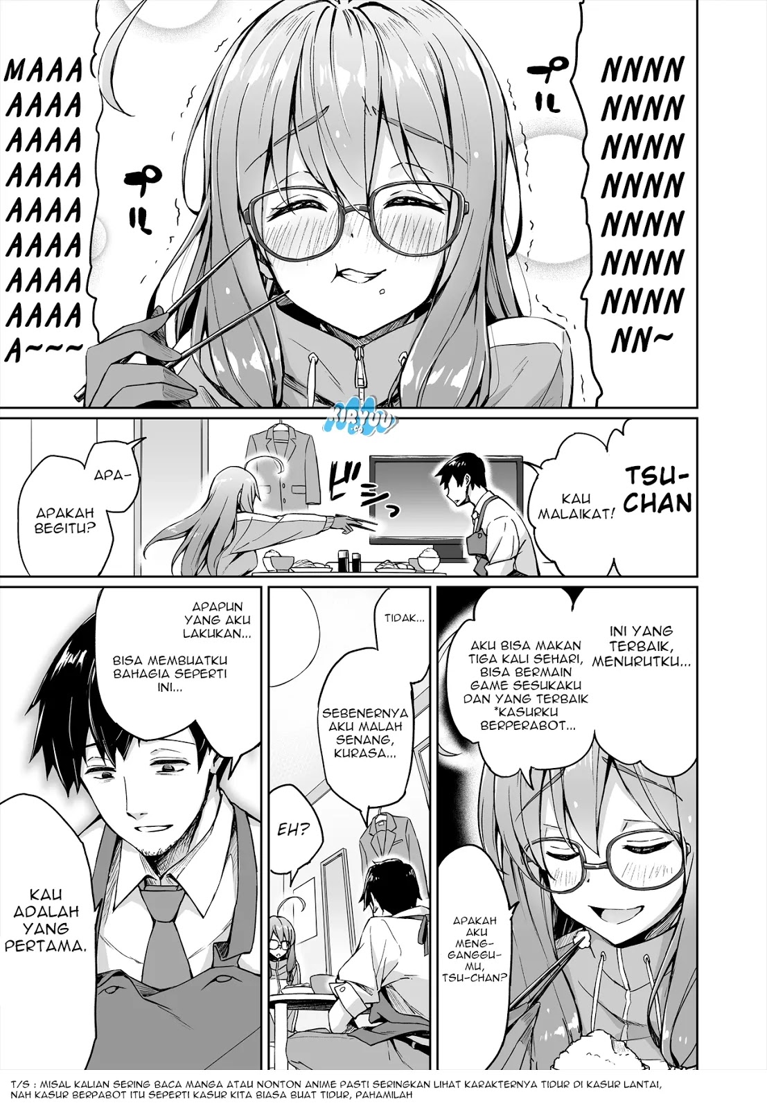 NEET de Otaku na Kunoichi to naze ka Dousei hajimemashita (Somehow, I Started Living With a NEET Otaku Kunoichi) Chapter 01 Gambar 4